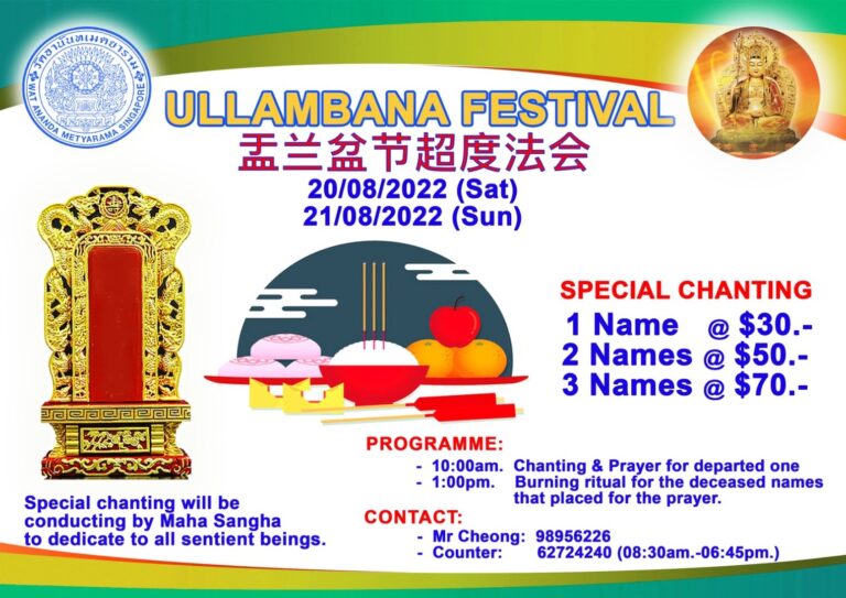 Ullambana Festival 2022