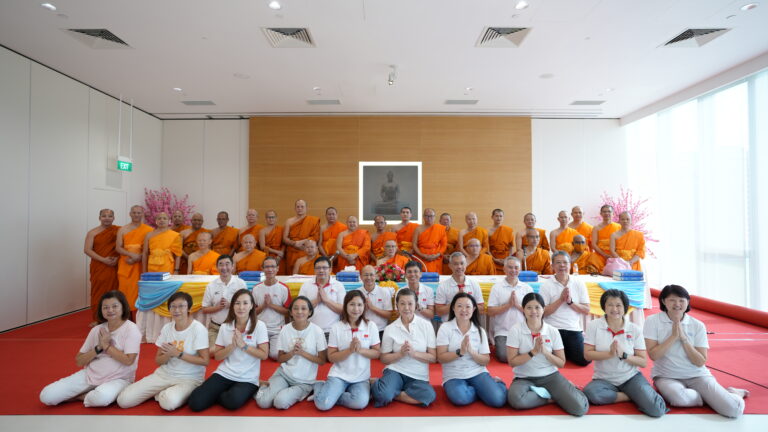 The Sangha’s Worldwide Tipitaka Chanting           “21st September led by Thai Sangha Samatca Singapore”